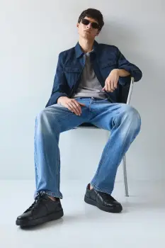 Medicine tenisi de piele culoarea negru imagine