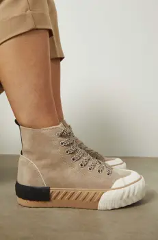 Medicine tenisi femei, culoarea bej imagine