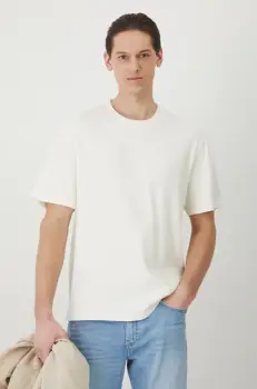 Medicine tricou barbati, culoarea alb, neted imagine