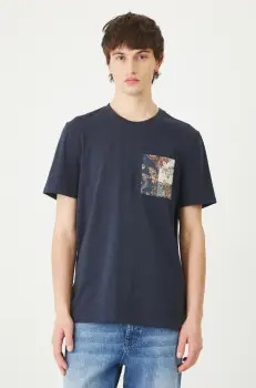 Medicine tricou barbati, culoarea albastru marin, cu imprimeu imagine