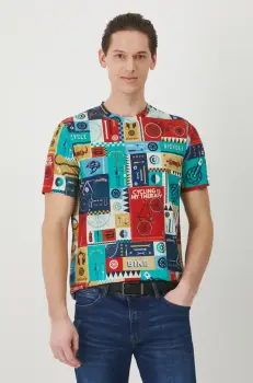 Medicine tricou barbati, culoarea rosu, modelator imagine