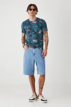 Medicine tricou barbati, culoarea verde, modelator imagine