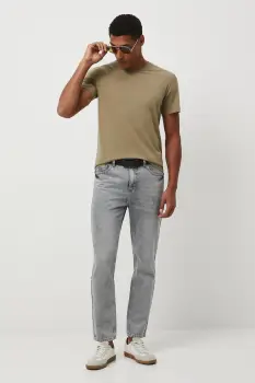 Medicine tricou barbati, culoarea verde, neted imagine