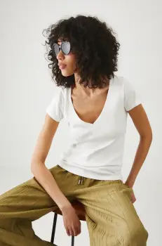 Medicine tricou culoarea alb imagine