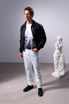 Medicine tricou culoarea alb, cu model imagine