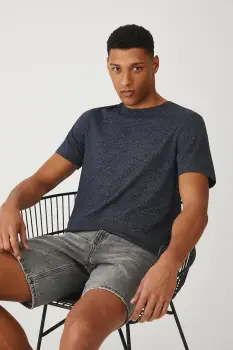 Medicine tricou culoarea albastru marin, modelator imagine