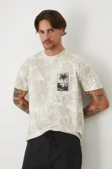 Medicine tricou culoarea bej, modelator imagine