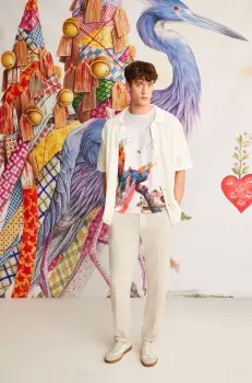 Medicine tricou culoarea bej, modelator imagine