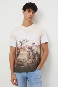 Medicine tricou culoarea bej, modelator imagine