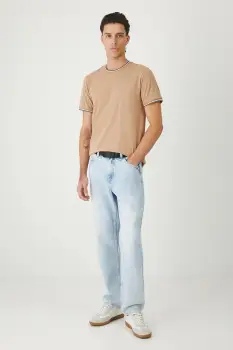 Medicine tricou culoarea bej, uni imagine