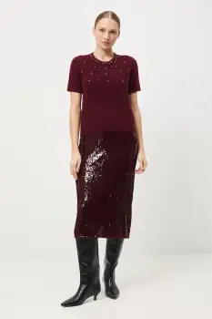 Medicine tricou culoarea bordo imagine