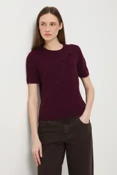 Medicine tricou culoarea bordo imagine