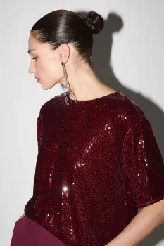 Medicine tricou culoarea bordo imagine