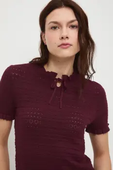 Medicine tricou culoarea bordo imagine