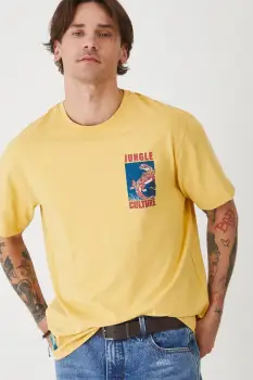 Medicine tricou culoarea galben, cu imprimeu imagine