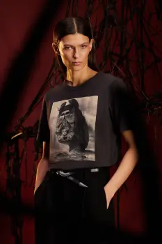 Medicine tricou culoarea gri imagine