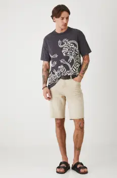 Medicine tricou culoarea gri, cu imprimeu imagine