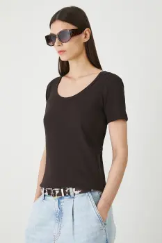 Medicine tricou culoarea maro imagine