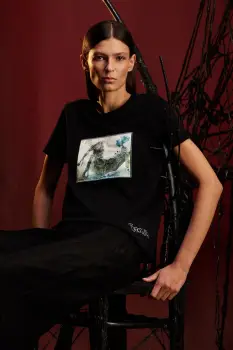 Medicine tricou culoarea negru imagine