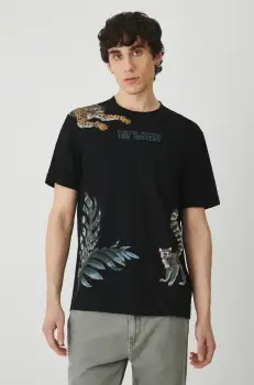 Medicine tricou culoarea negru, cu imprimeu imagine