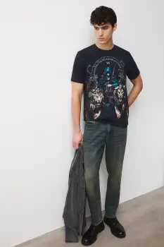 Medicine tricou culoarea negru, modelator imagine