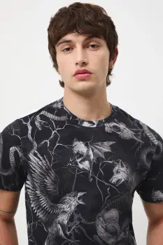 Medicine tricou culoarea negru, modelator imagine