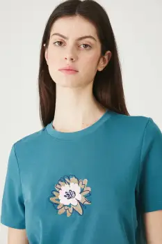 Medicine tricou culoarea turcoaz imagine