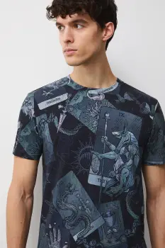 Medicine tricou culoarea turcoaz, modelator imagine