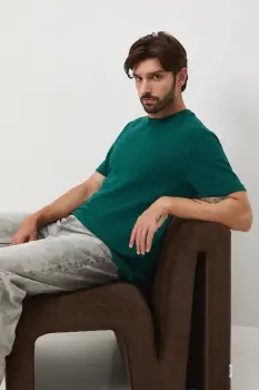 Medicine tricou culoarea turcoaz, neted imagine