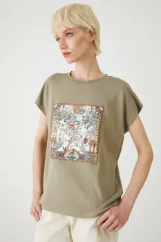 Medicine tricou culoarea verde imagine