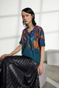 Medicine tricou culoarea verde imagine