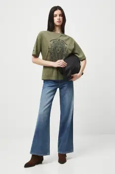 Medicine tricou culoarea verde imagine