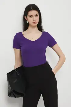 Medicine tricou culoarea violet imagine