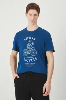 Medicine tricou din bumbac barbati, cu imprimeu imagine