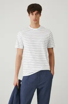 Medicine tricou din bumbac barbati, culoarea bej, modelator imagine