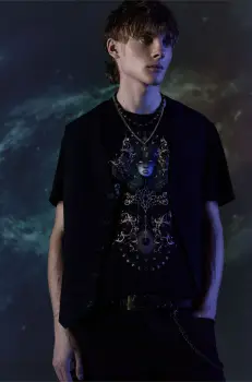 Medicine tricou din bumbac barbati, culoarea negru, cu imprimeu imagine