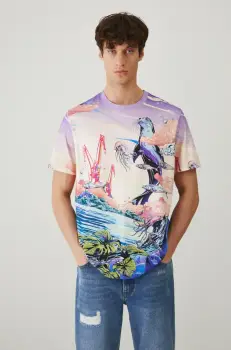 Medicine tricou din bumbac barbati, modelator imagine