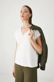 Medicine tricou din bumbac culoarea alb imagine