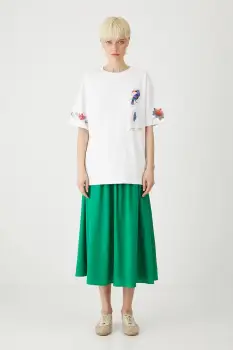 Medicine tricou din bumbac culoarea alb imagine