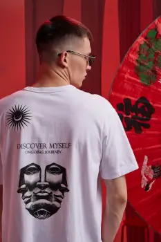 Medicine tricou din bumbac culoarea alb, cu imprimeu imagine