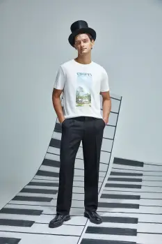 Medicine tricou din bumbac culoarea alb, cu imprimeu imagine