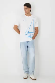 Medicine tricou din bumbac culoarea alb, cu imprimeu imagine