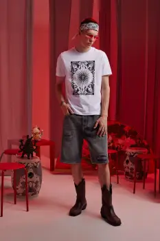 Medicine tricou din bumbac culoarea alb, cu imprimeu imagine