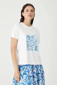 Medicine tricou din bumbac culoarea alb imagine