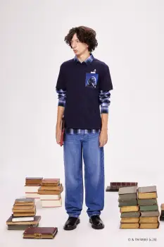 Medicine tricou din bumbac culoarea albastru marin, cu imprimeu imagine