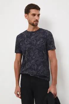 Medicine tricou din bumbac culoarea albastru marin, modelator imagine