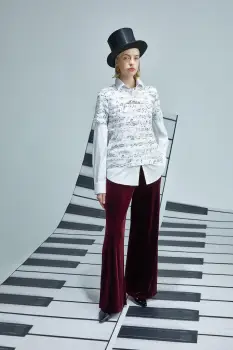 Medicine tricou din bumbac culoarea bej imagine