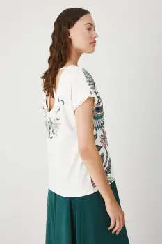 Medicine tricou din bumbac culoarea bej imagine