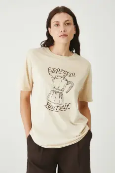 Medicine tricou din bumbac culoarea bej imagine