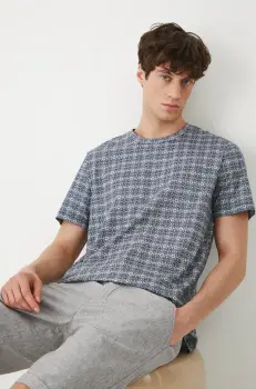 Medicine tricou din bumbac culoarea bej imagine